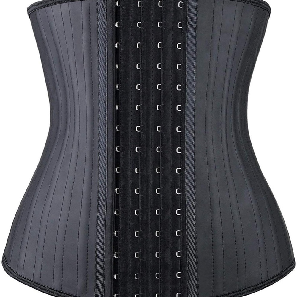 YIANNA Waist Trainer for Women Latex Underbust Waist Corsets Cincher Hourglass